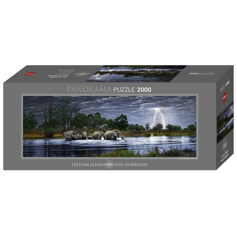 Herd of Elephant AVH 2000pc Puzzle