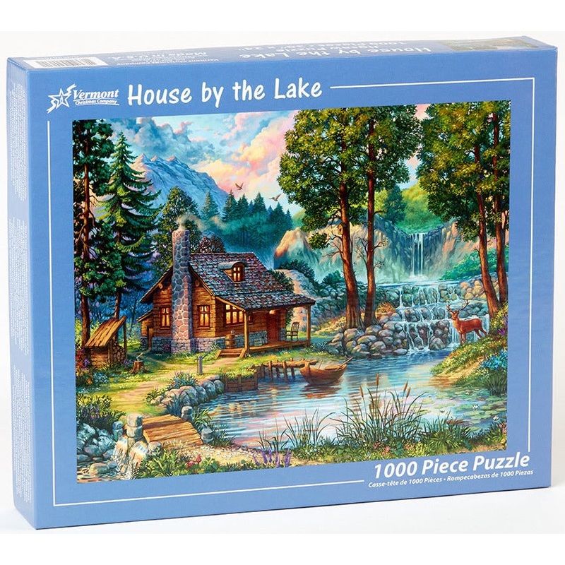 House by the Lake 1000pc Puzzle