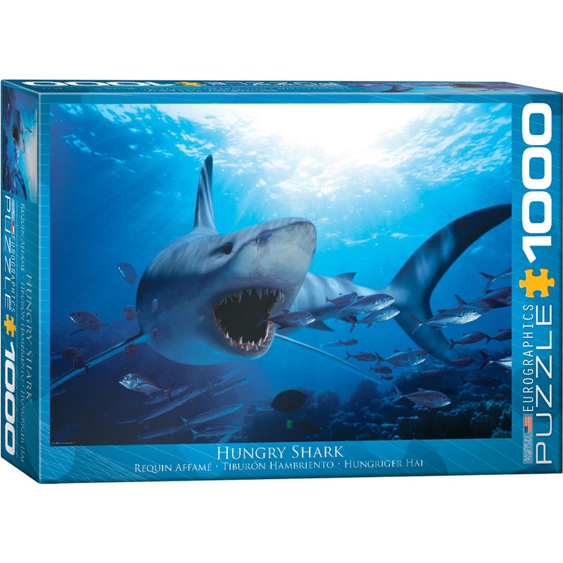 Hungry Shark 1000pc Puzzle