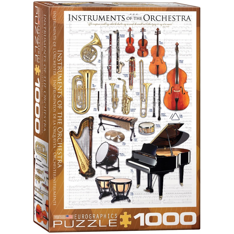 Instruments of the Orchestra 1000pc Puzzle
