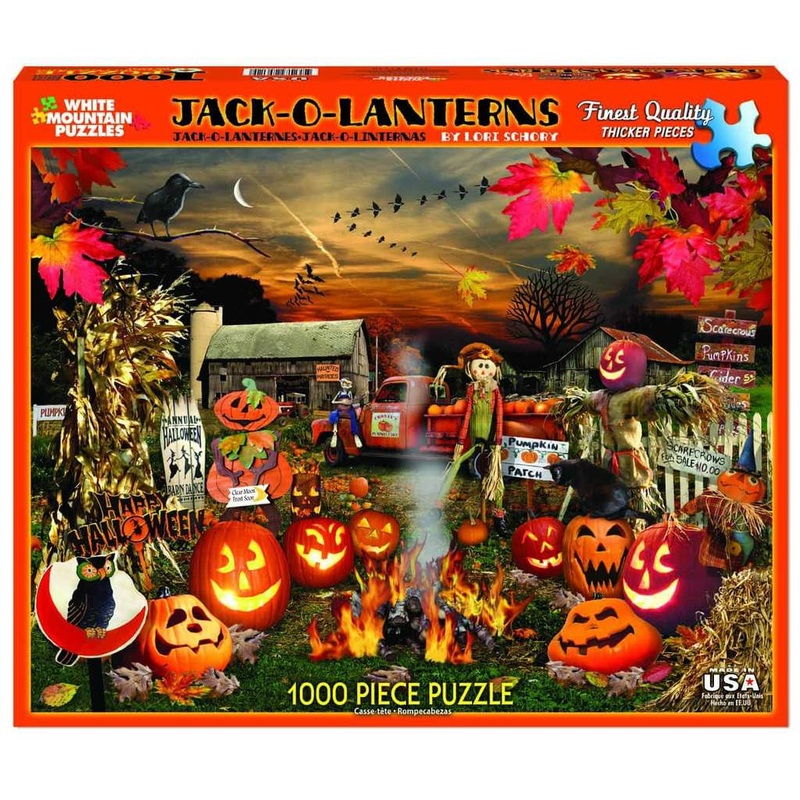 Jack O Lanterns 1000pc Puzzle