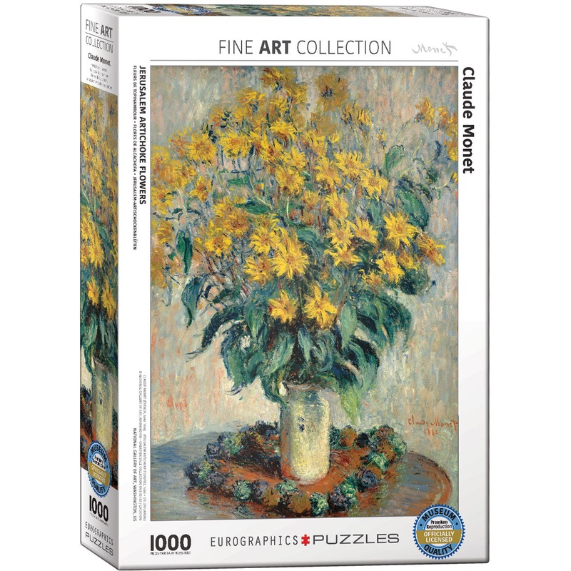 Jeruselam Artichoke Flowers 1000pc Puzzle
