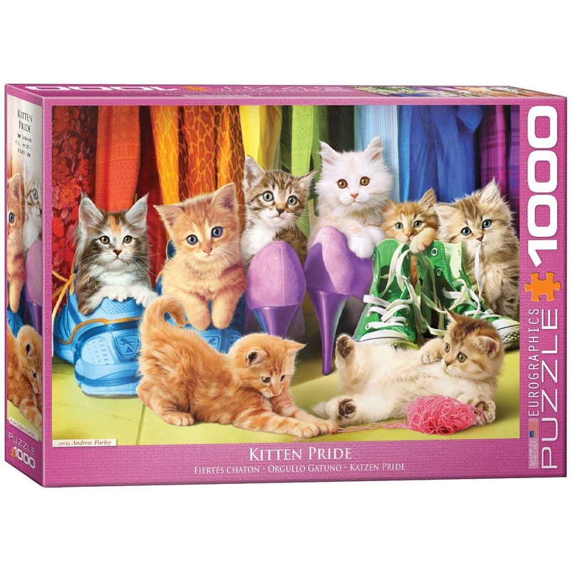 Kitten Pride 1000pc Puzzle