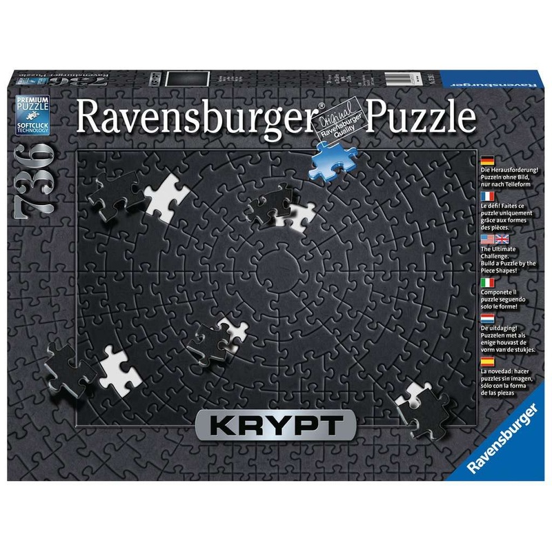 Krypt Black 736 pc Puzzle