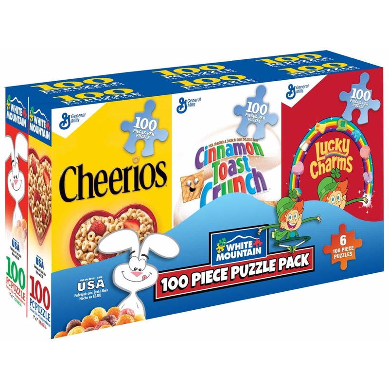 Mini Cereal Boxes 100pc Puzzle