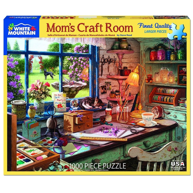 Mom's Craft Room 1000pc Puzzle