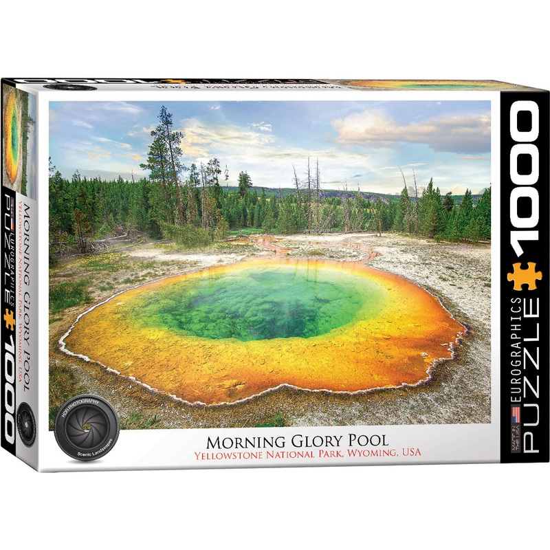 Morning Glory Pool 1000pc Puzzle