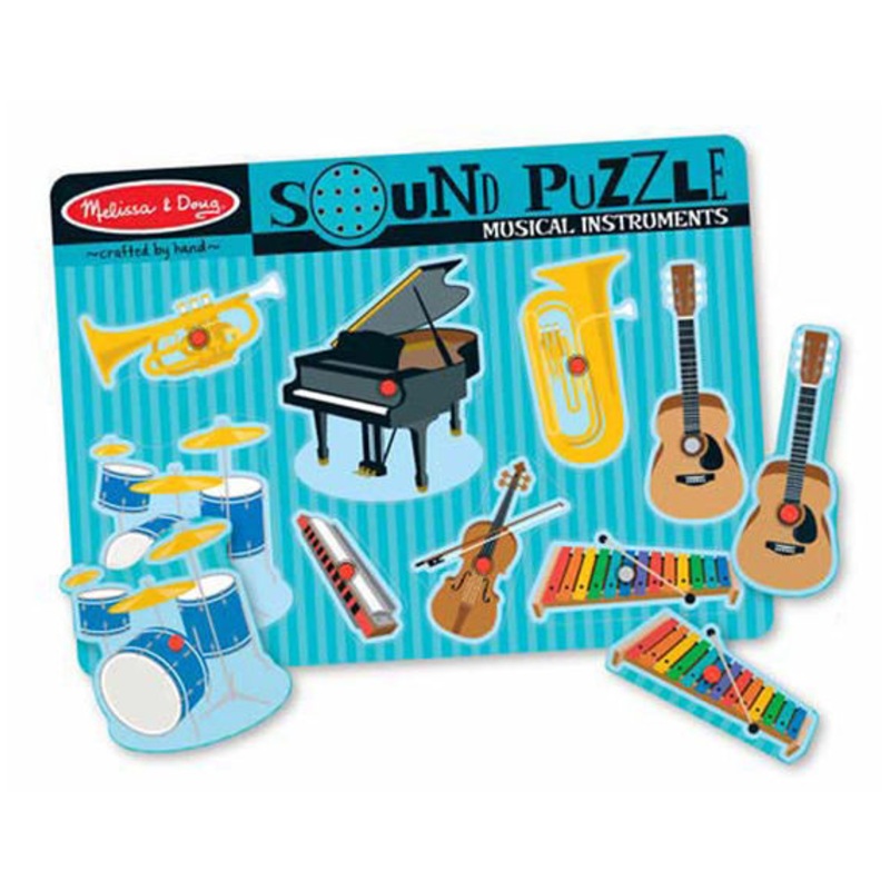 Musical Instruments Sound Puzzle - 8 Pieces