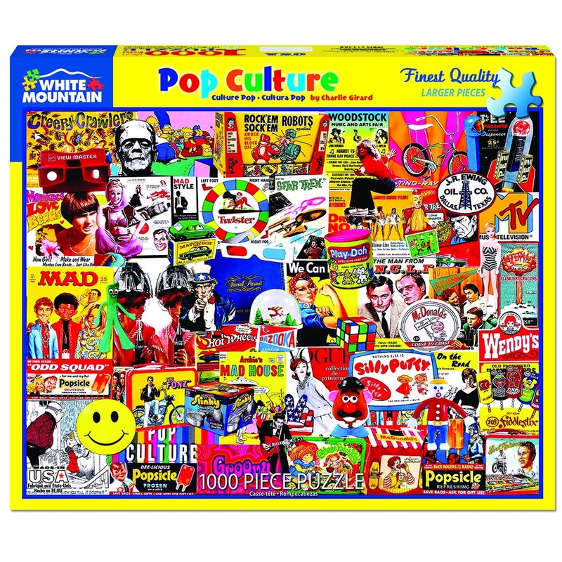 Pop Culture 1000pc Puzzle