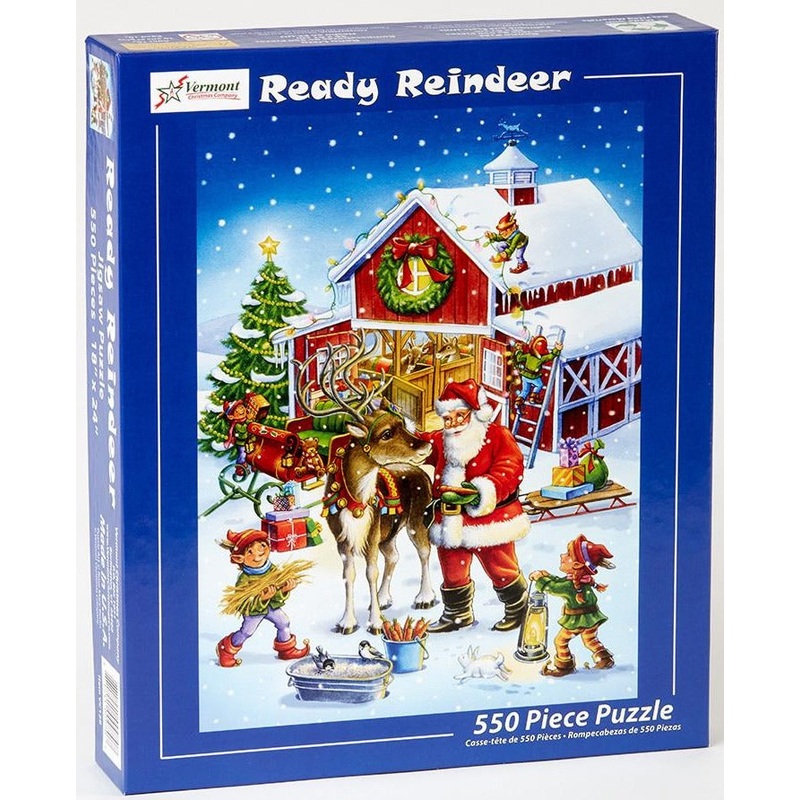 Ready Reindeer 550pc Puzzle