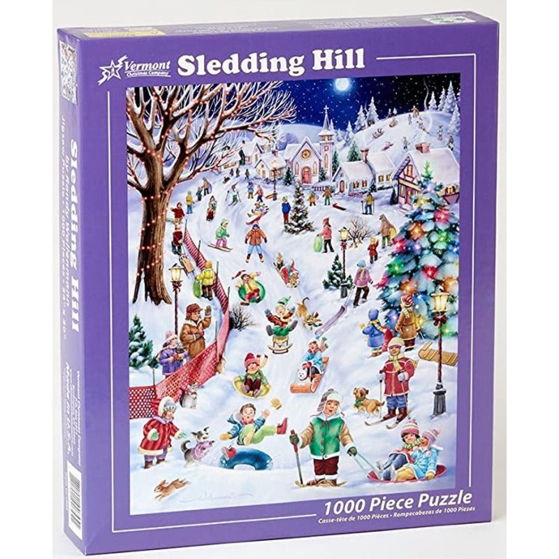 Sledding Hill 1000pc Puzzle
