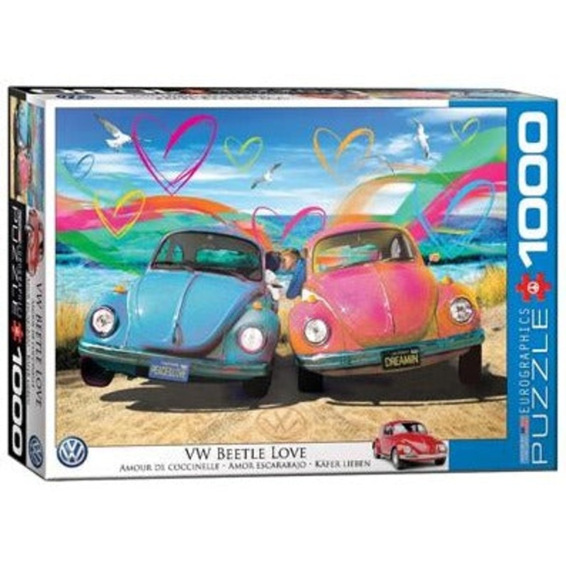 VW Beetle Love 1000pc Puzzle