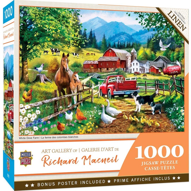 Art Gallery - White Dove Farm 1000pc Puzzle