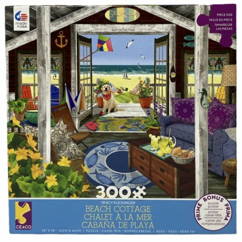 Beach Cottage 300pc Puzzle