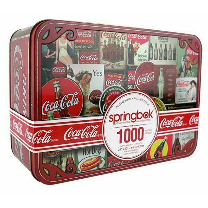 Coca-Cola Tin Signs 1000pc Puzzle SPI10921