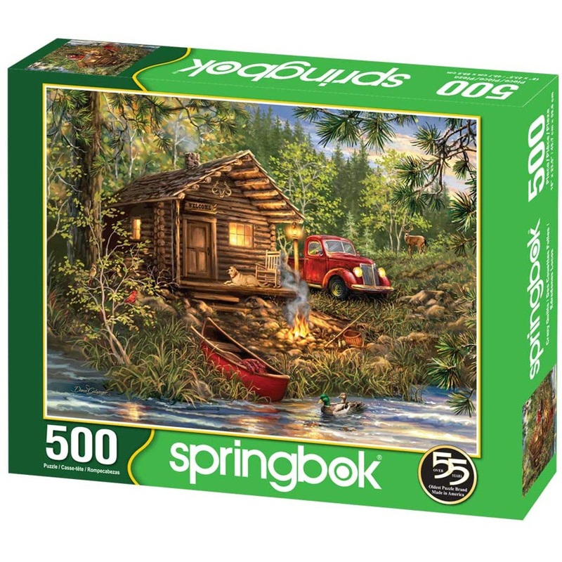 Cozy Cabin Life 500pc Puzzle