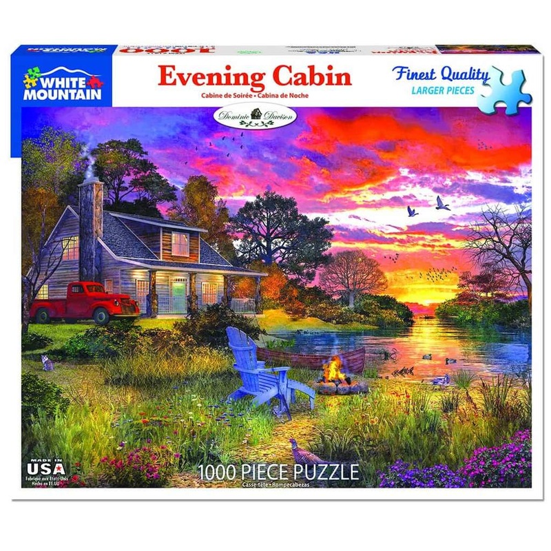 Evening Cabin 1000pc Puzzle
