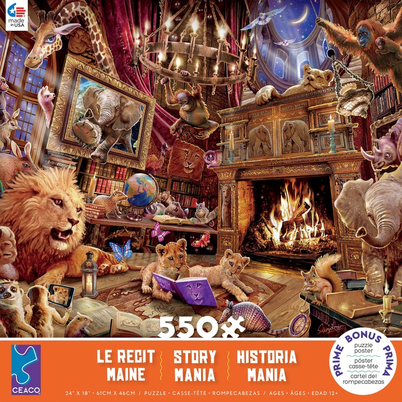 History Mania 550pc Puzzle
