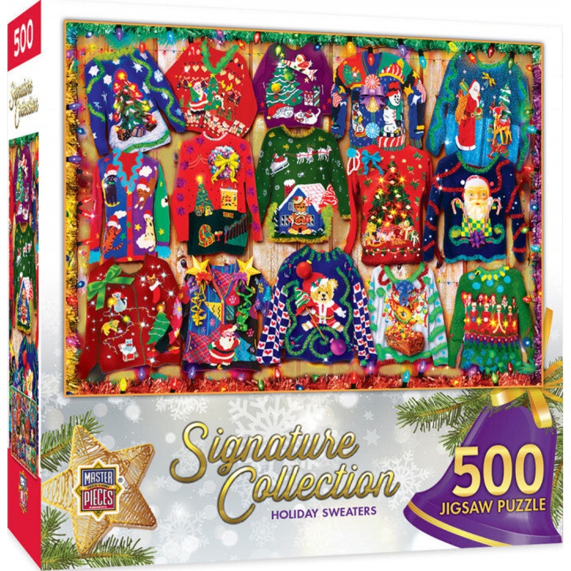 Holiday Sweaters 500pc Puzzle