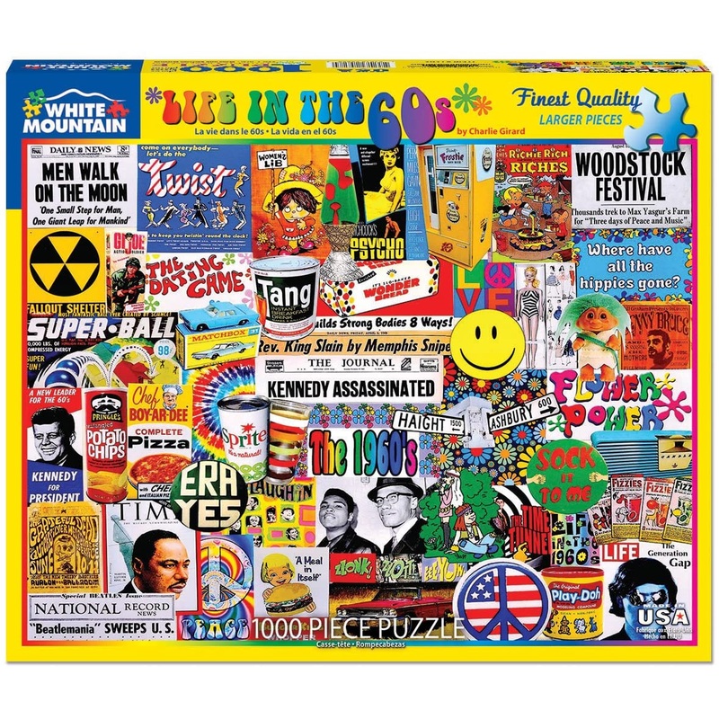 Life in the 60's 1000pc Puzzle