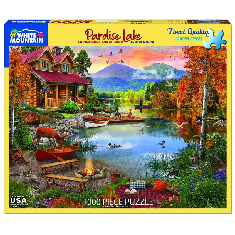 Paradise Lake 1000pc Puzzle