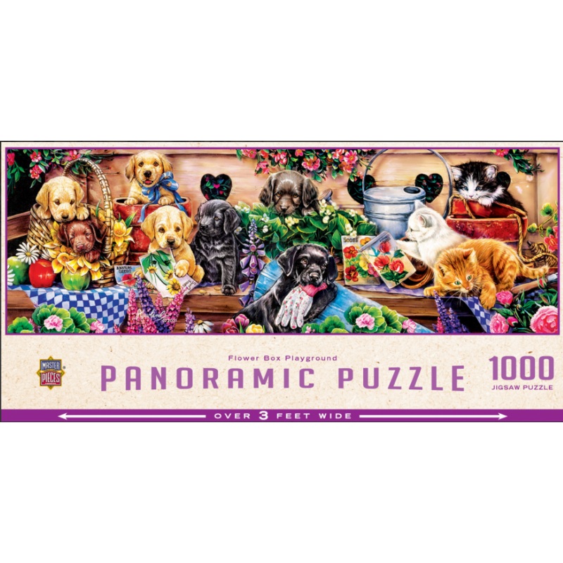 Flower Box Playground 1000pc Puzzle