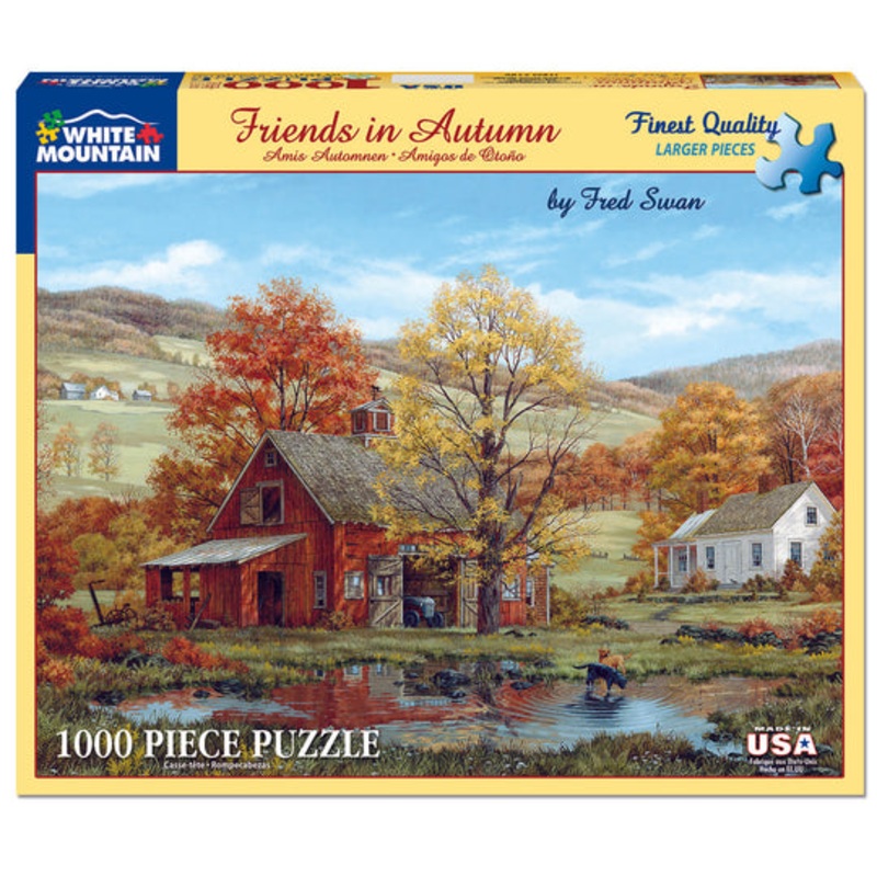 Friends in Autumn 1000pc Puzzle