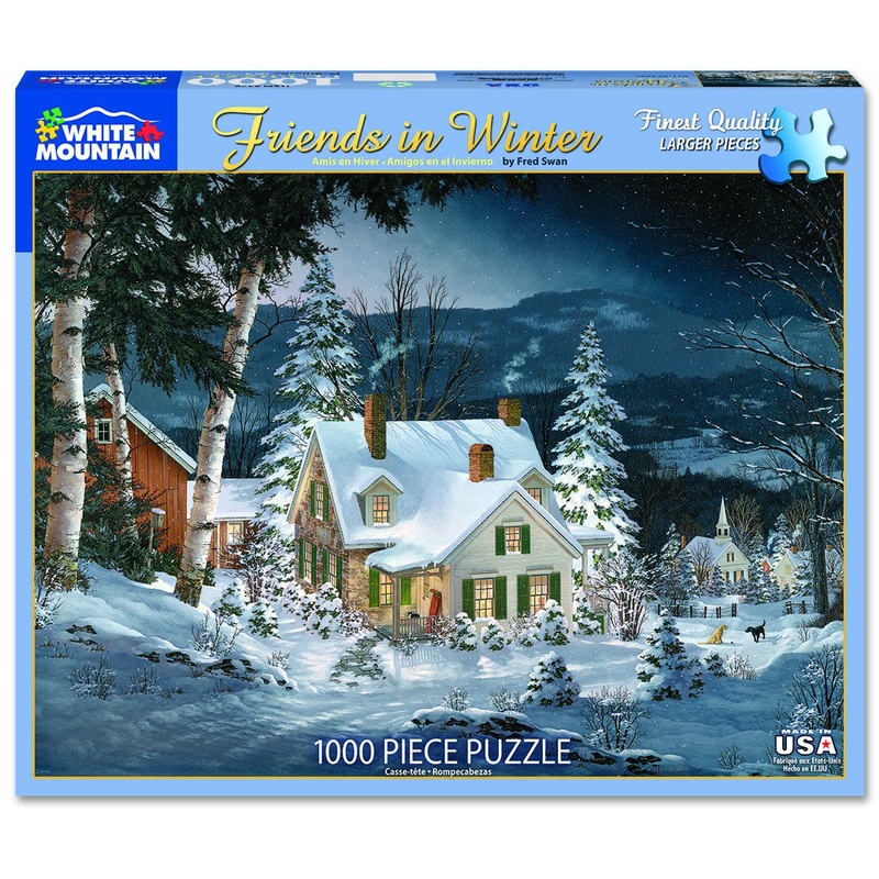 Friends in Winter 1000pc Puzzle