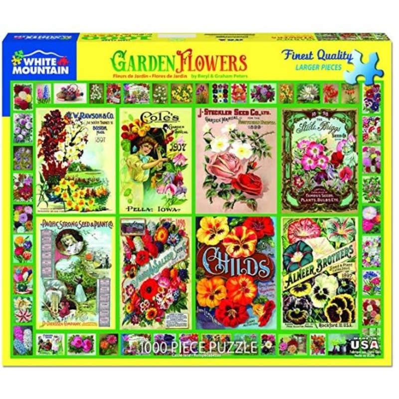 Garden Flowers 1000pc Puzzle