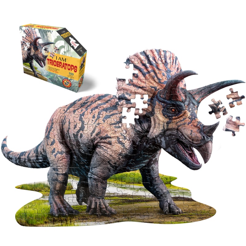 I Am Triceratops 100pc Puzzle