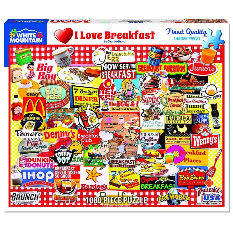 I Love Breakfast 1000pc Puzzle