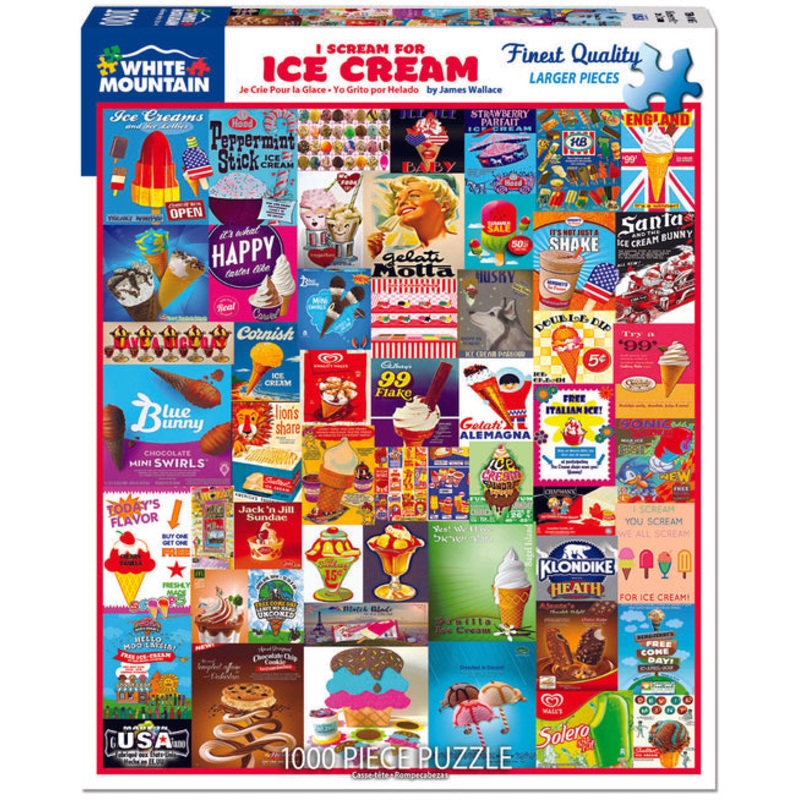 I Scream for Ice Cream 1000pc Puzzle