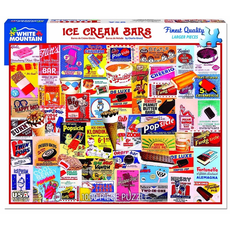 Ice Cream Bars 1000pc Puzzle