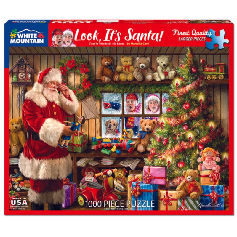 Look, It's Santa 1000pc Puzzle