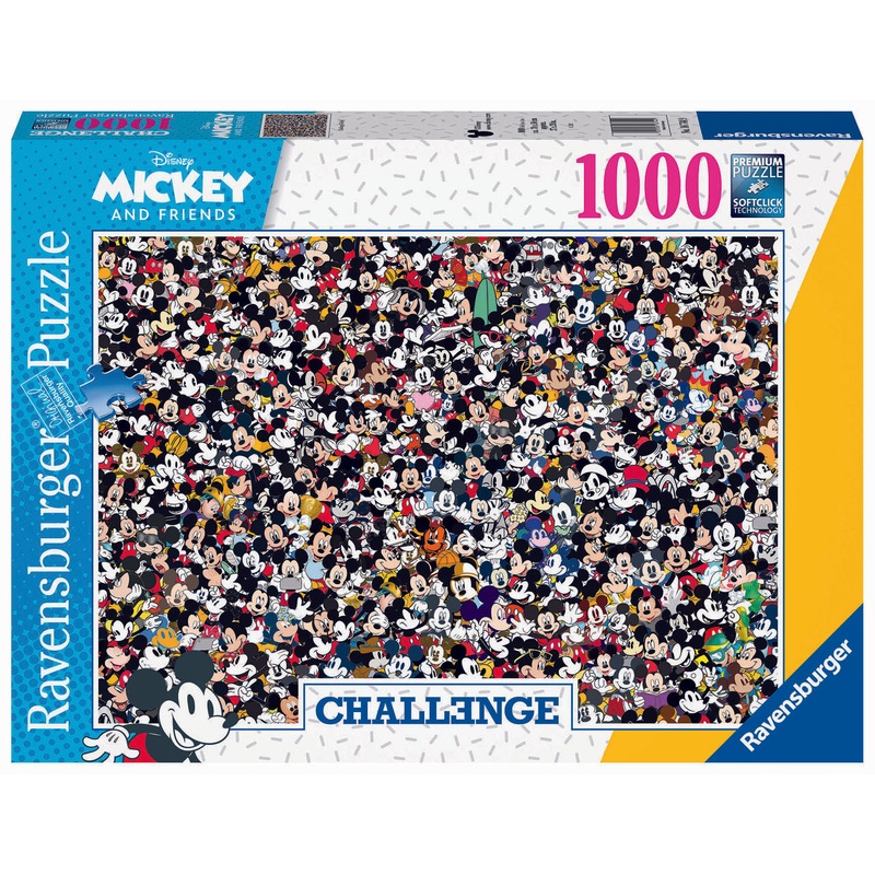 Mickey Challenge 1000pc Puzzle