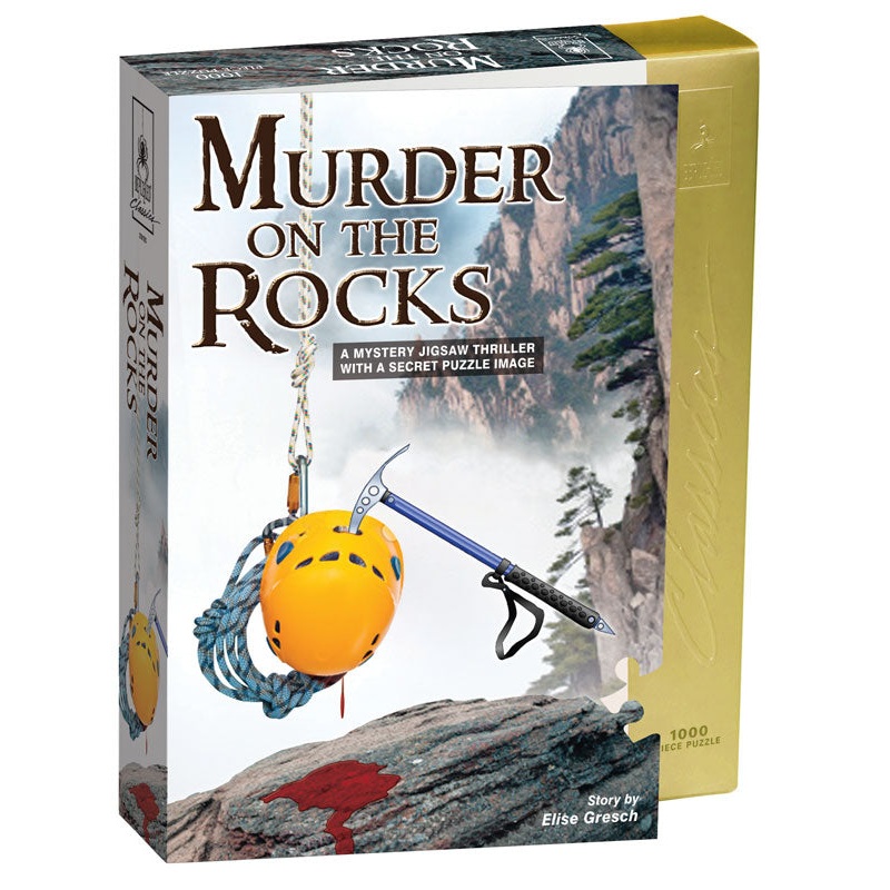 Murder on the Rocks 1000 pc Mystery Puzzle