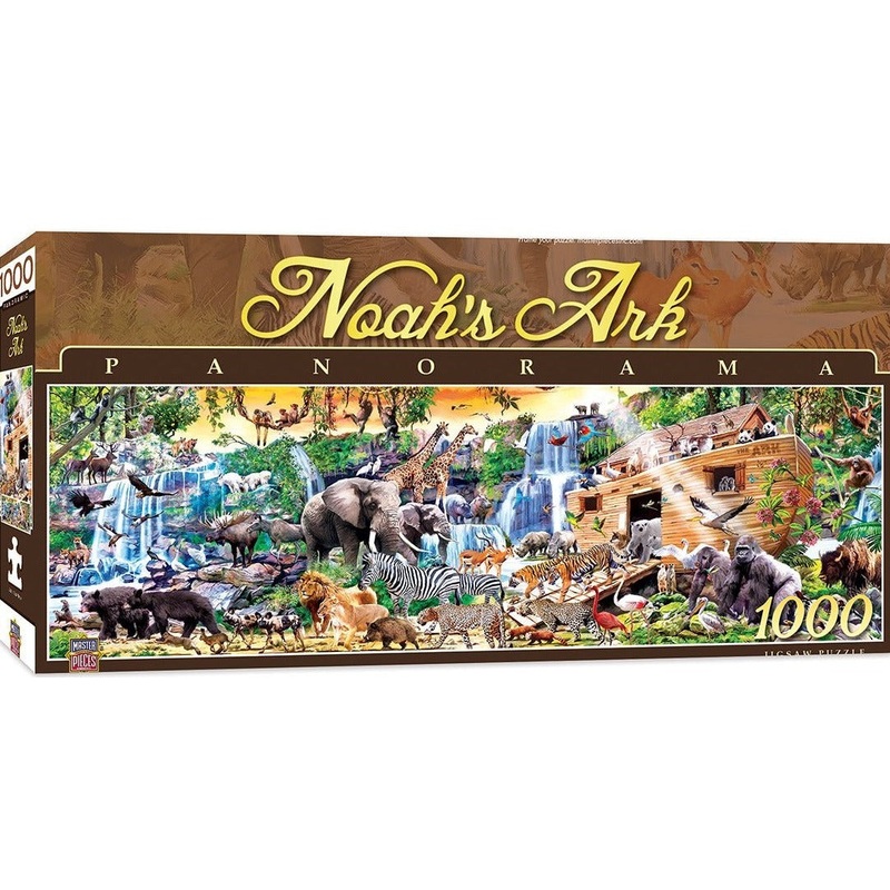 Noah's Ark Panoramic 1000pc Puzzle