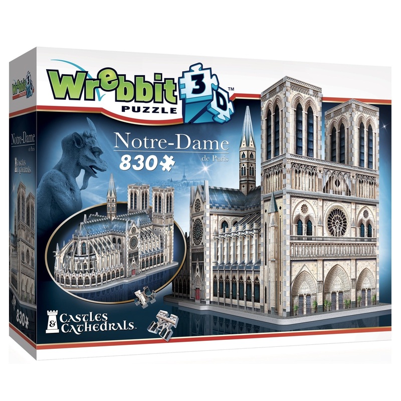 Notre Dame de Paris 3D Puzzle