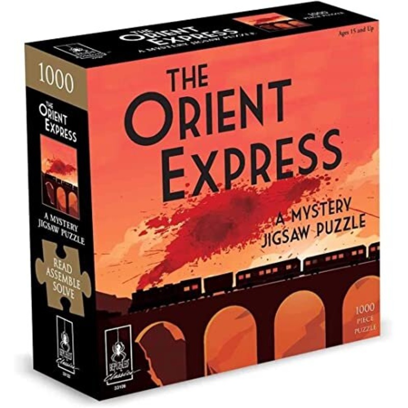 Orient Express 1000 pc Mystery Puzzle