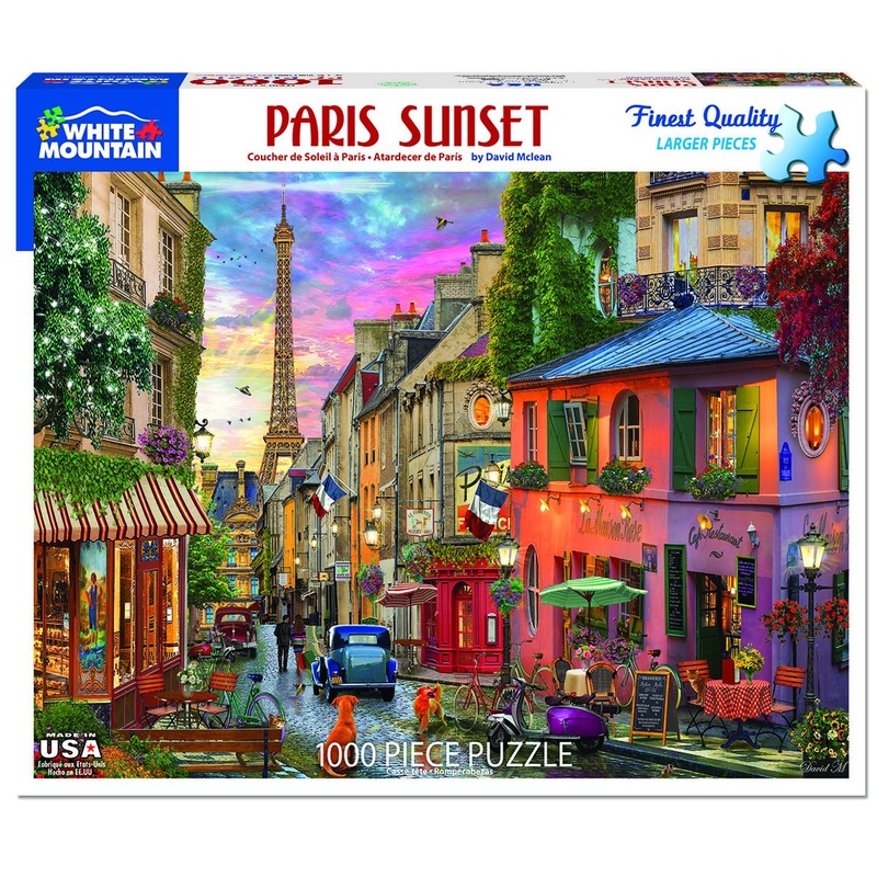 Paris Sunset 1000pc Puzzle