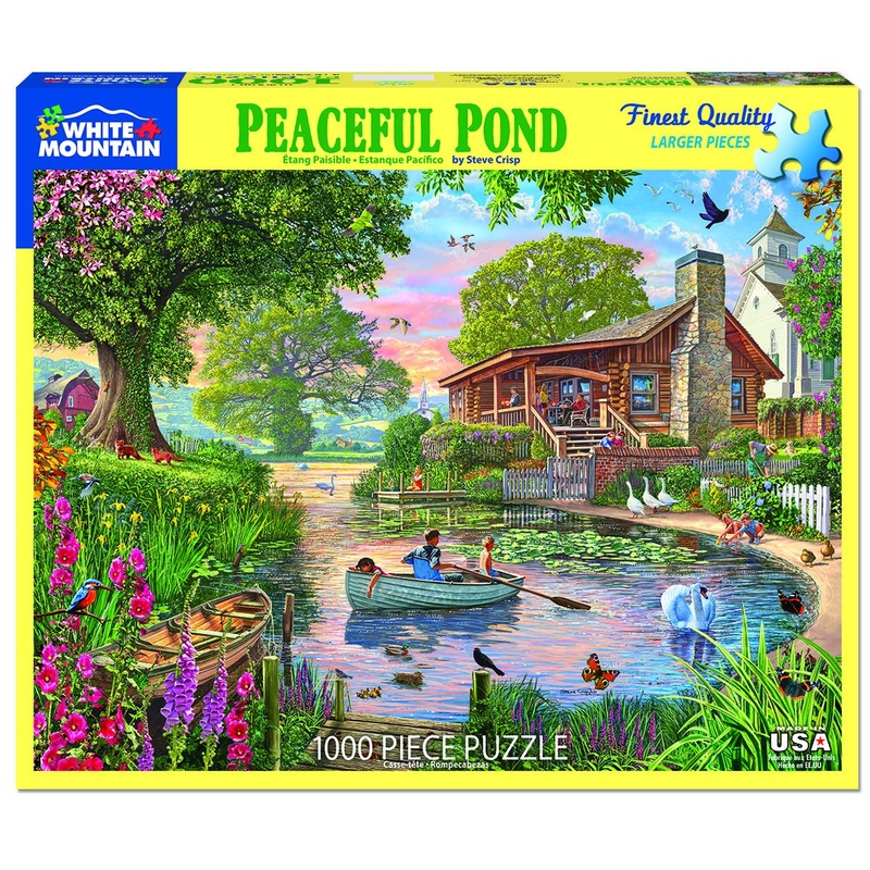 Peaceful Pond 1000pc Puzzle