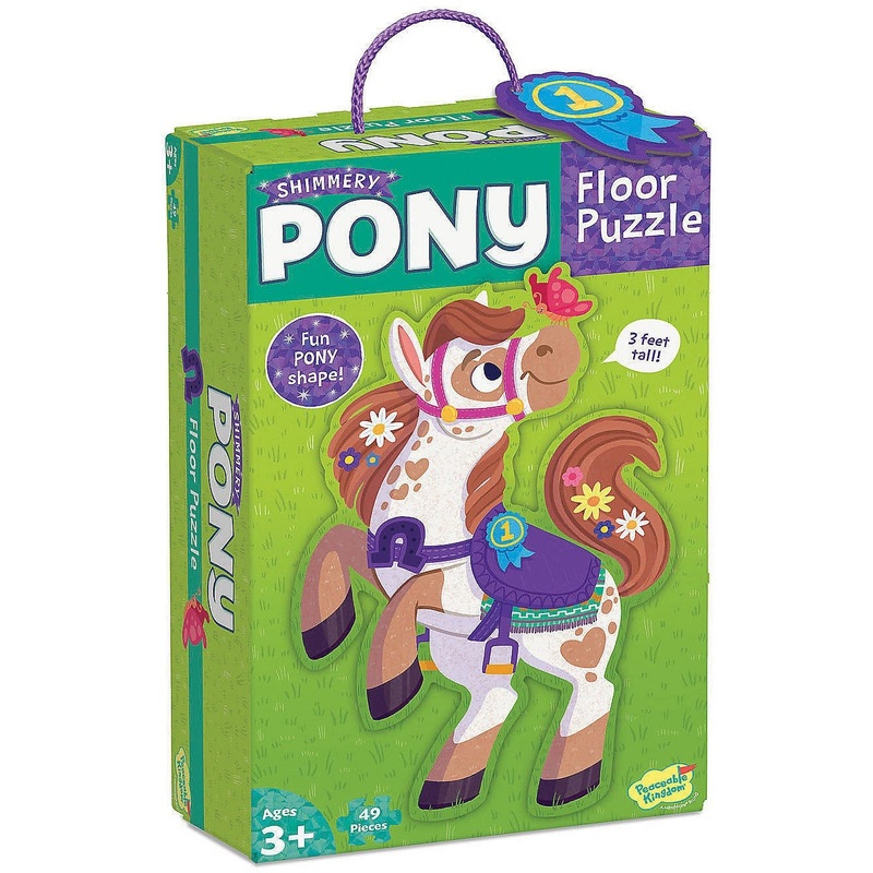 Pony Shaped Floor Puzzle