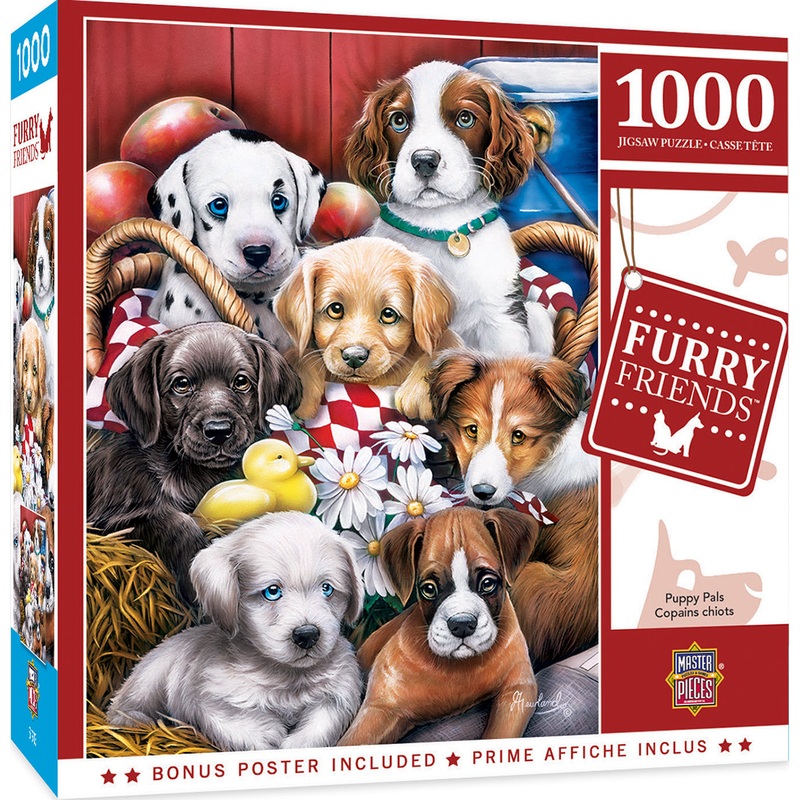 Puppy Pals 1000pc Puzzle