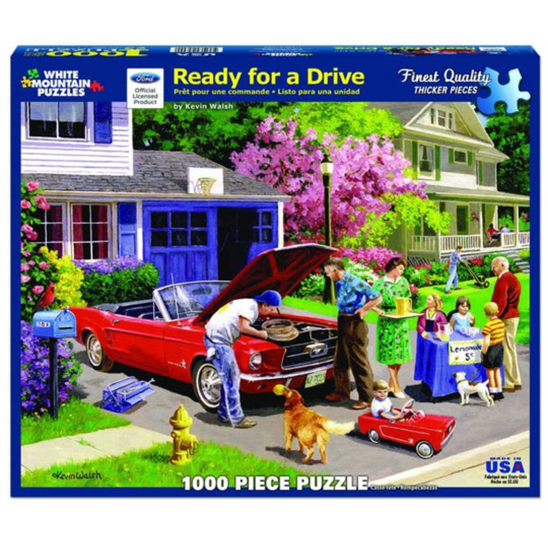 Ready for A Drive 1000pc Puzzle
