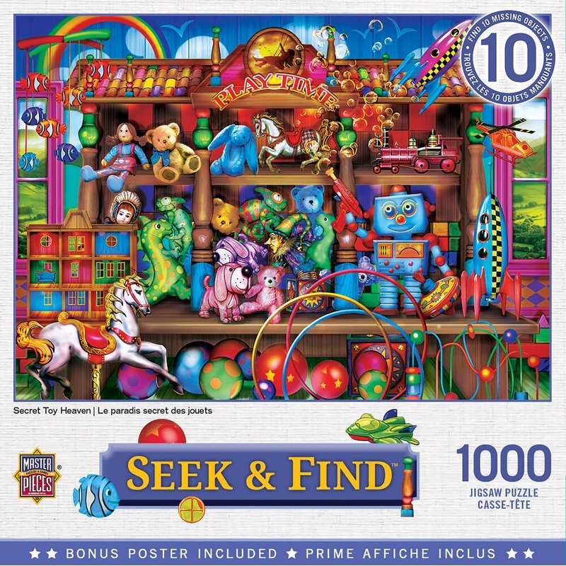 Secret Toy Heaven 1000pc Puzzle
