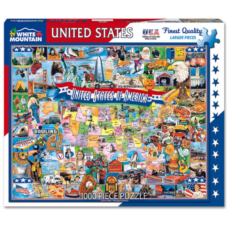 United States of America 1000pc Puzzle
