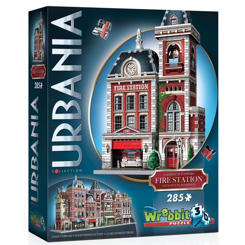 Urbania Fire Station 3D Puzzle