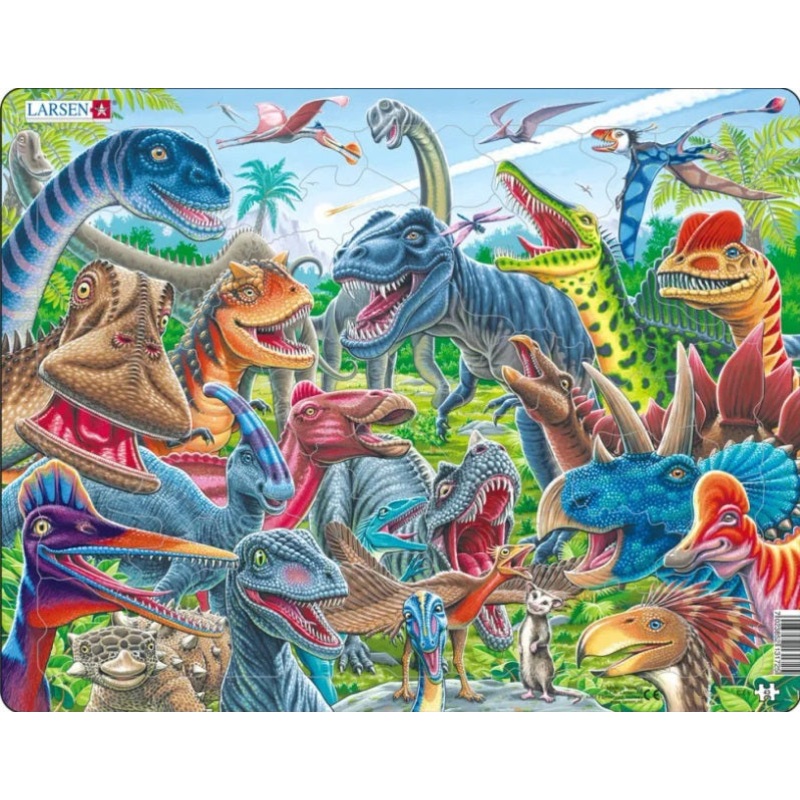 Happy Dino 43pc Puzzle