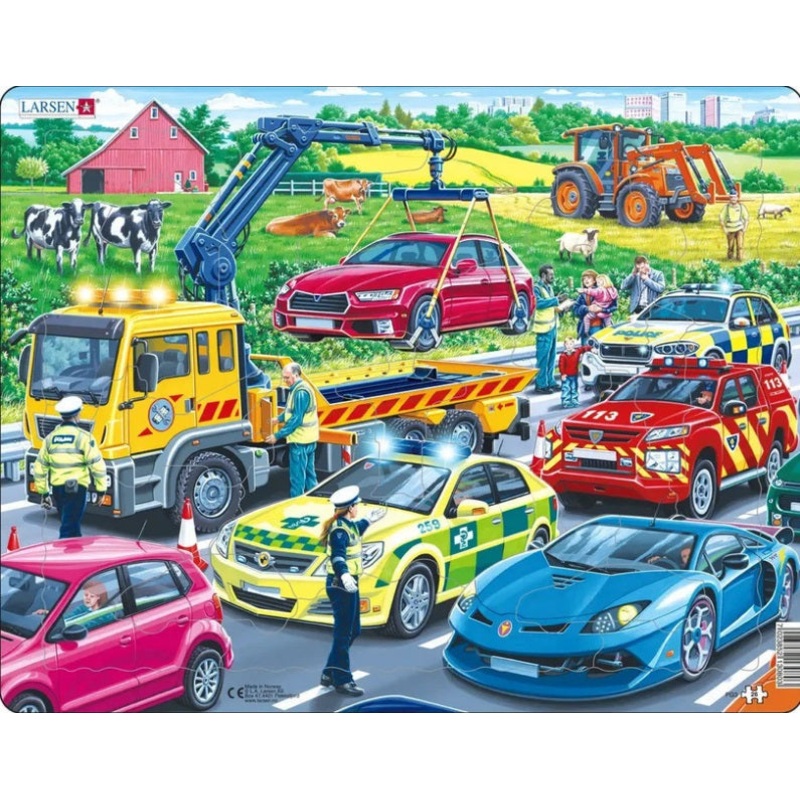 Rescue Vehicles 26pc Puzzle