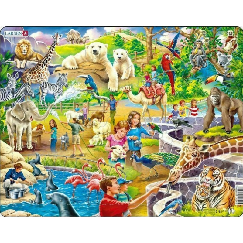 Zoo Animals 48pc Puzzle